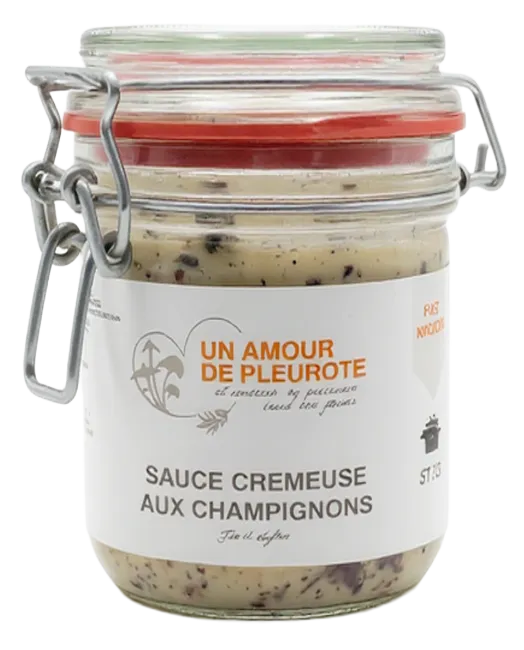 Sauce cremeuse Aux Champignons